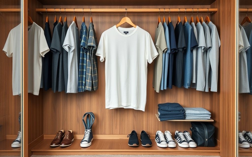 Casual wear wardrobe