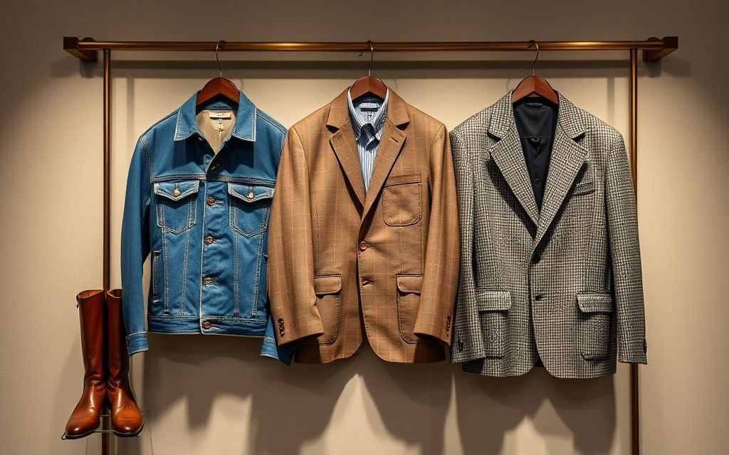 Classic men's fashion items