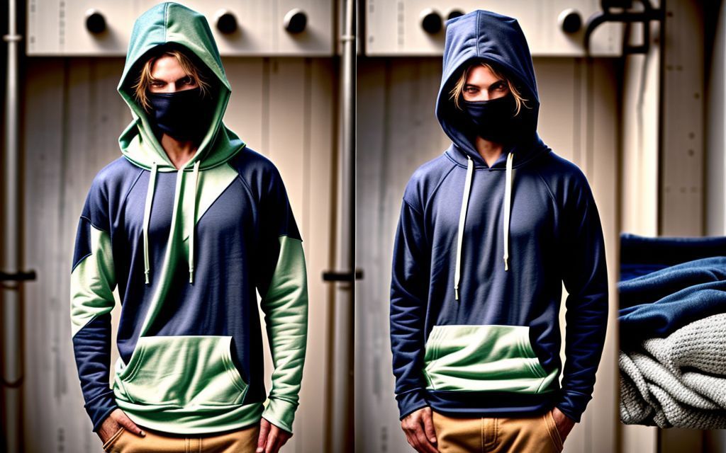 Sustainable fabric hoodie